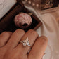 Moonstone Balinese Rawa Leaf 925 Sterling Silver Ring