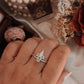 Moonstone Balinese Rawa Leaf 925 Sterling Silver Ring