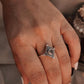 Labradorite antique Boho 925 Sterling Silver Ring