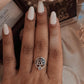 Moonstone Tree of Life 925 Sterling Silver Ring