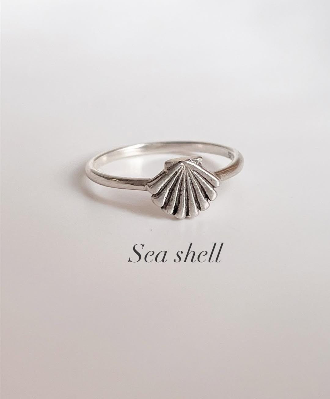 Shell 925 Sterling Silver Ring