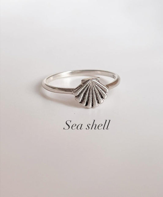 Shell 925 Sterling Silver Ring