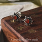 Carnelian Rawa 925 Sterling Silver Earrings