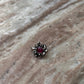Bugadi Pink Stone Clip On Handcrafted Sterling Silver 925 Helix Ear Cuffs