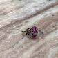 Bugadi Pink Stone Clip On Handcrafted Sterling Silver 925 Helix Ear Cuffs