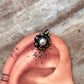 Bugadi Pearl Clip On Handcrafted Sterling Silver 925 Helix Ear Cuffs