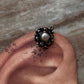 Bugadi Pearl Clip On Handcrafted Sterling Silver 925 Helix Ear Cuffs