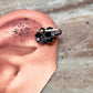 Bugadi Plain Clip On Handcrafted Sterling Silver 925 Helix Ear Cuffs