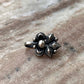 Bugadi Plain Clip On Handcrafted Sterling Silver 925 Helix Ear Cuffs