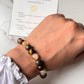 Heal My Solar Plexus Chakra (Manipura) 8mm Natural Crystal Bracelet