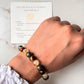 Heal My Solar Plexus Chakra (Manipura) 8mm Natural Crystal Bracelet