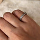 Tribal Engraved Side Full Band 925 Sterling Silver Ring - Tarakaya Silver