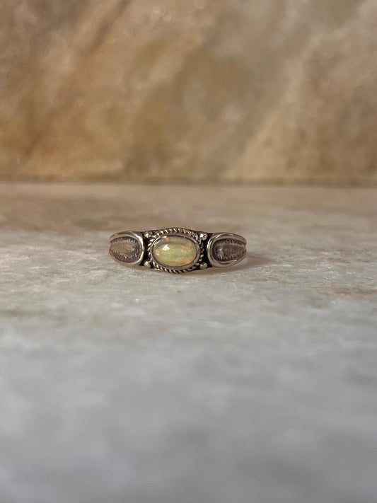 Rawa Opal Boho 925 Sterling Silver Ring