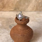 Amethyst Pear Cut Boho 925 Sterling Silver Ring