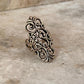 Vintage Fleur De Lis 925 Sterling Silver Ring