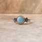 Cherry Blossom Larimar 925 Sterling Silver Ring