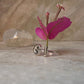 Moon Flower Holder 925 Sterling Silver Ring - Tarakaya Silver