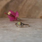 Natural Ethiopian Opal Cherry Blossom 925 Sterling Silver Ring