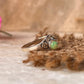 Natural Ethiopian Opal Cherry Blossom 925 Sterling Silver Ring