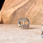 Sterling silver bold band ring with Tree of Life design  