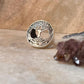 Chunky Tree of Life ring in 925 sterling silver  