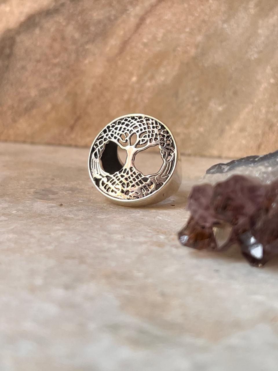 Tree Of Life Chunky 925 Sterling Silver Ring