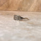 Tribal Dawn Signet 925 Sterling Silver Ring