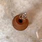 Om/ Aum Moonstone 925 Sterling Silver Ring