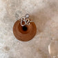 Om/ Aum Moonstone 925 Sterling Silver Ring