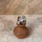 Moonstone Forest Statement 925 Sterling Silver Ring