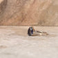 Iolite Solitaire Pear 925 Sterling Silver Ring