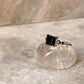 Black Onyx Square Cut 925 Sterling Silver Ring