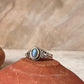 Labradorite Oval Boho 925 Sterling Silver Ring