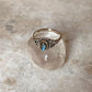 Labradorite Oval Boho 925 Sterling Silver Ring