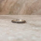Tribal Rawa Band Stackable 925 Sterling Silver Ring