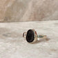Red Coconut Druzy Geode With Garnet Sterling Silver 925 Ring