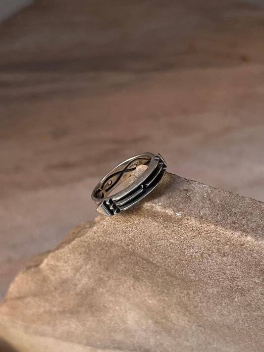 Mystic Nomad Path 925 Sterling Silver Ring