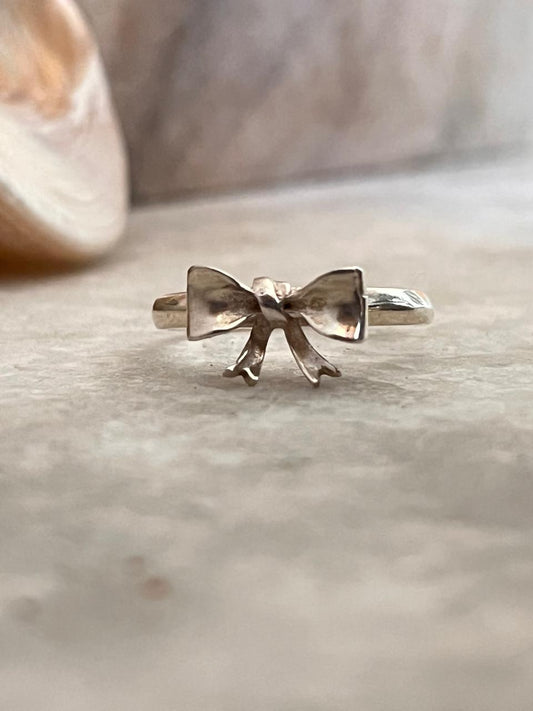 Bow 925 Sterling Silver Ring