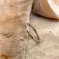Line Dot Tribal Band Stackable 925 Sterling Silver Ring - Tarakaya Silver