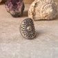 Sun Mandala Bohemian Handmade Statement Adjustable 925 Sterling Silver Ring