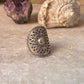 Sun Mandala Bohemian Handmade Statement Adjustable 925 Sterling Silver Ring