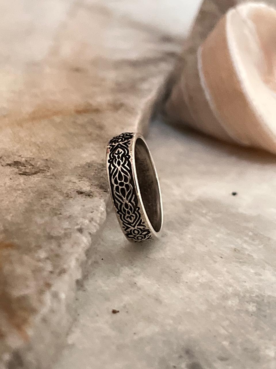 Sacred Journey 925 Sterling Silver Ring