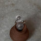 Phool Antique Flower Handcrafted Adjustable 925 Sterling Silver Ring