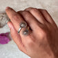 Phool Antique Flower Handcrafted Adjustable 925 Sterling Silver Ring