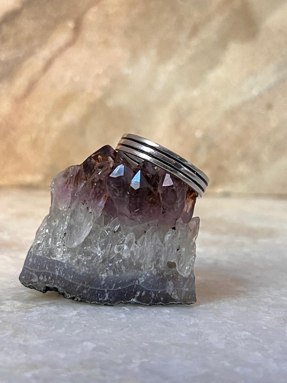Three Stack Band 925 Sterling Silver Ring