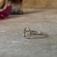 Open Circle 925 Sterling Silver Ring