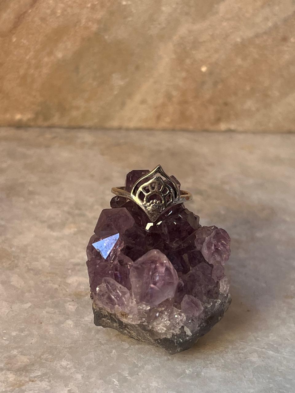 Mandala Piece 925 Sterling Silver Ring