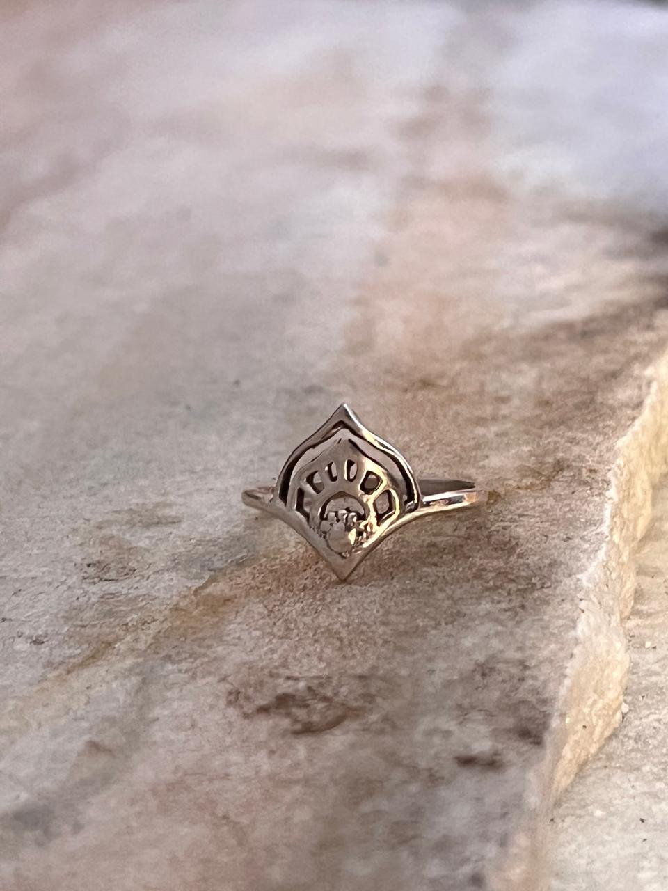 Mandala Piece 925 Sterling Silver Ring