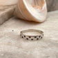 Star Engraved 925 Sterling Silver Ring