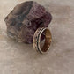 Floral Spinner 925 Sterling Silver Ring